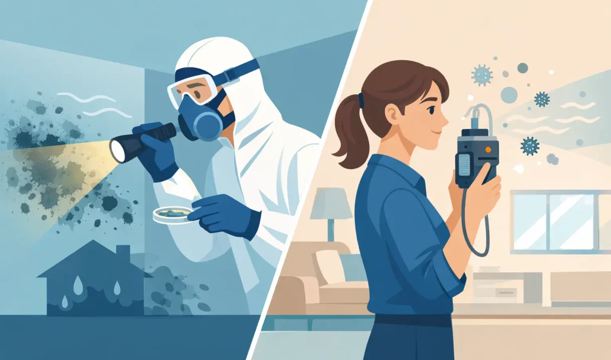 Mold Inspection or Air Testing?